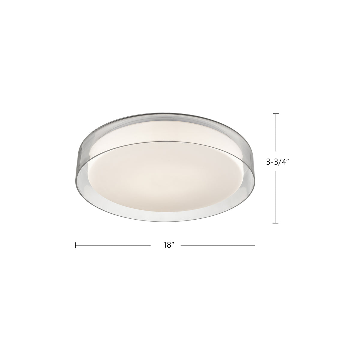Plafonnier Aston 18" – vue 4