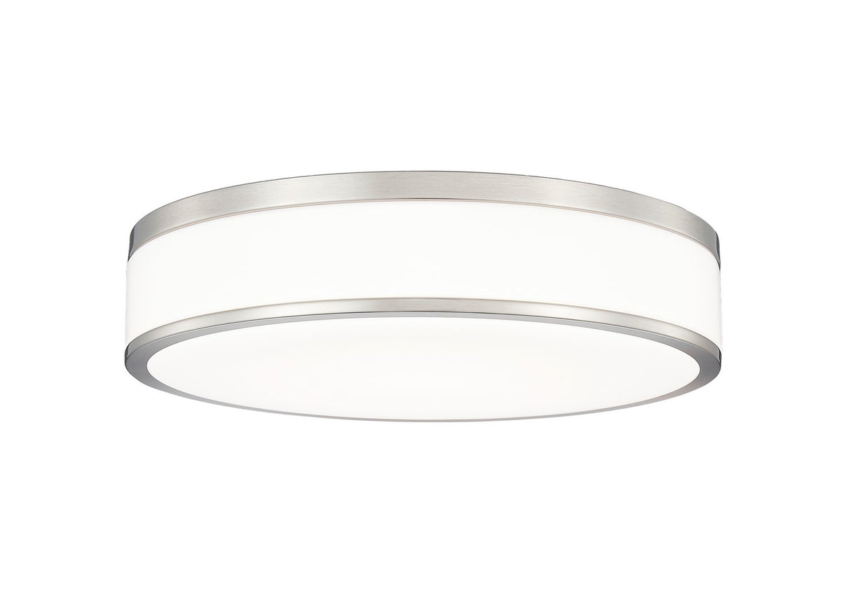 Plafonnier Ballord Nickel brossé, 16" – Z-Lite