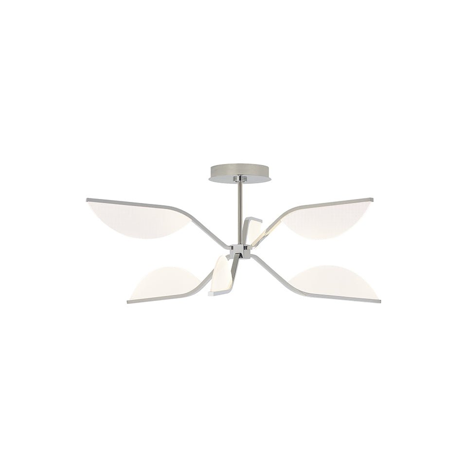 Plafonnier Belterra - Nickel poli by Tech Lighting | Luminaires & cie