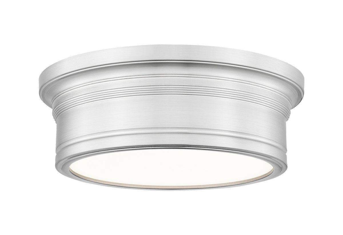 Plafonnier Bentley Nickel brossé, 12" – Z-Lite