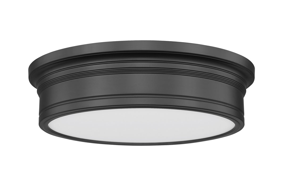 Plafonnier Bentley Noir mat, 16" – vue 4