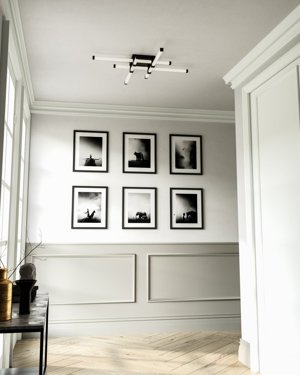 Plafonnier Blade - Noir by Kuzco Lighting | Luminaires & cie