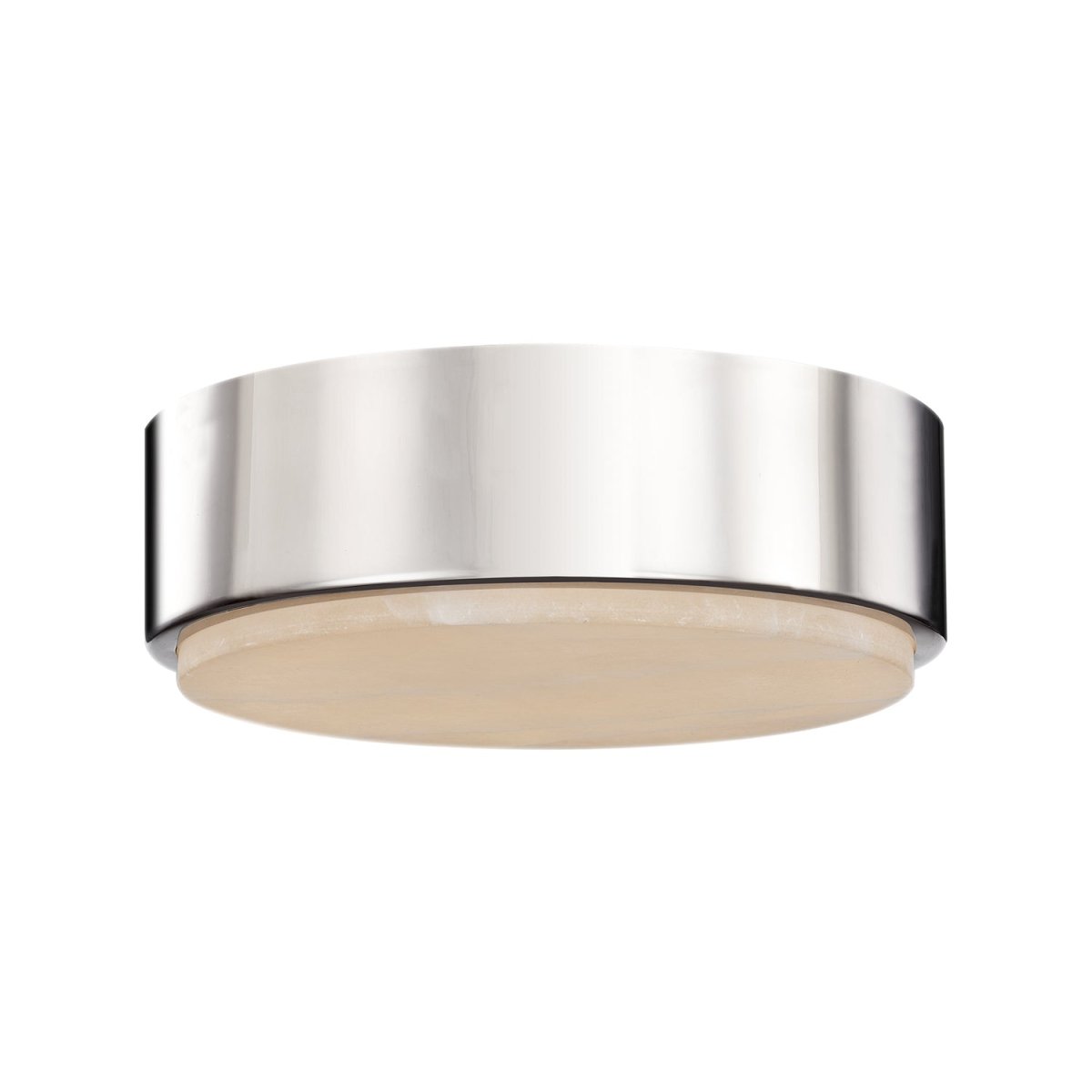 Plafonnier Blanco - Nickel by Alora Lighting | Luminaires & cie