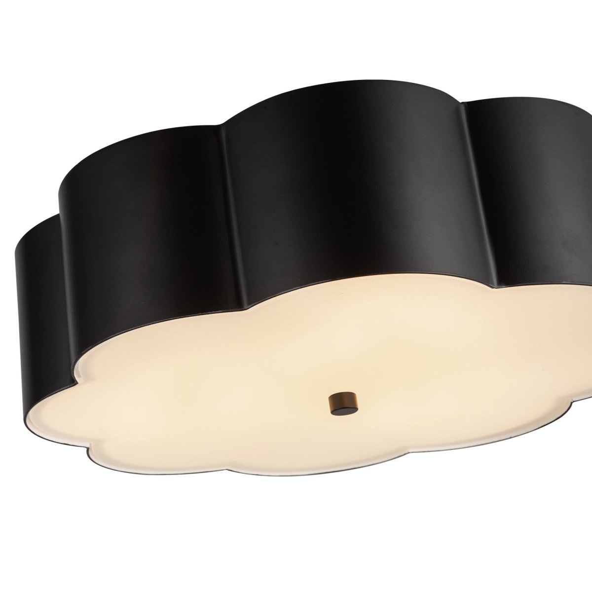 Plafonnier Blossom - Noir mat by Alora Lighting | Luminaires & cie