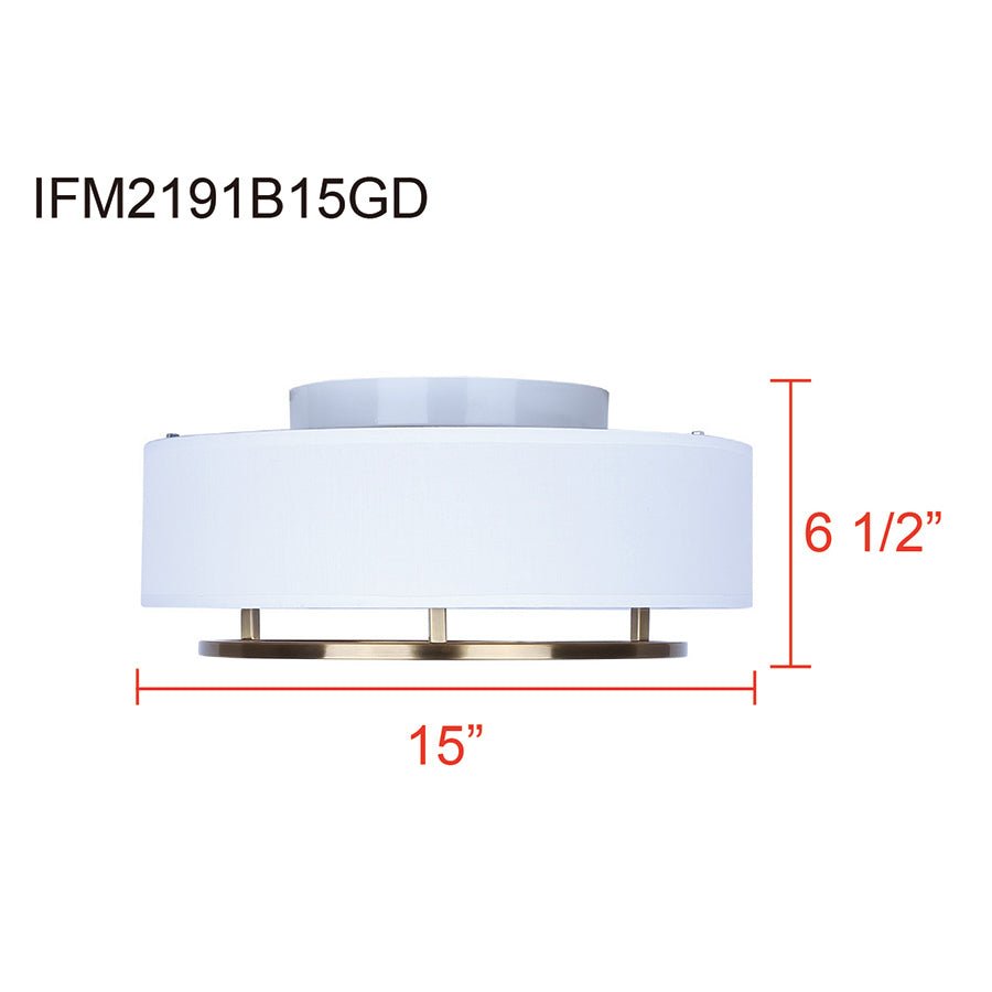 Plafonnier Bonnie - by Canarm | Luminaires & cie