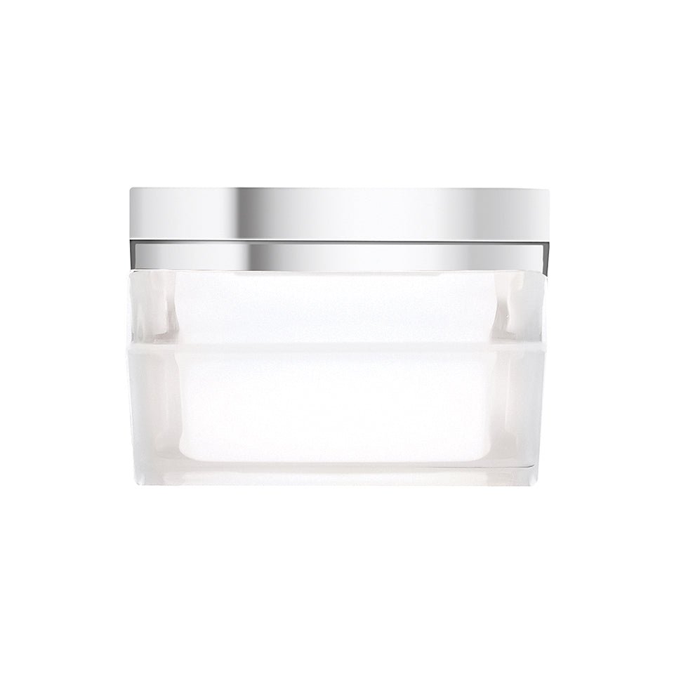 Plafonnier Boxie - Chrome 5.5" 2700K (Blanc chaud) by Tech Lighting | Luminaires & cie