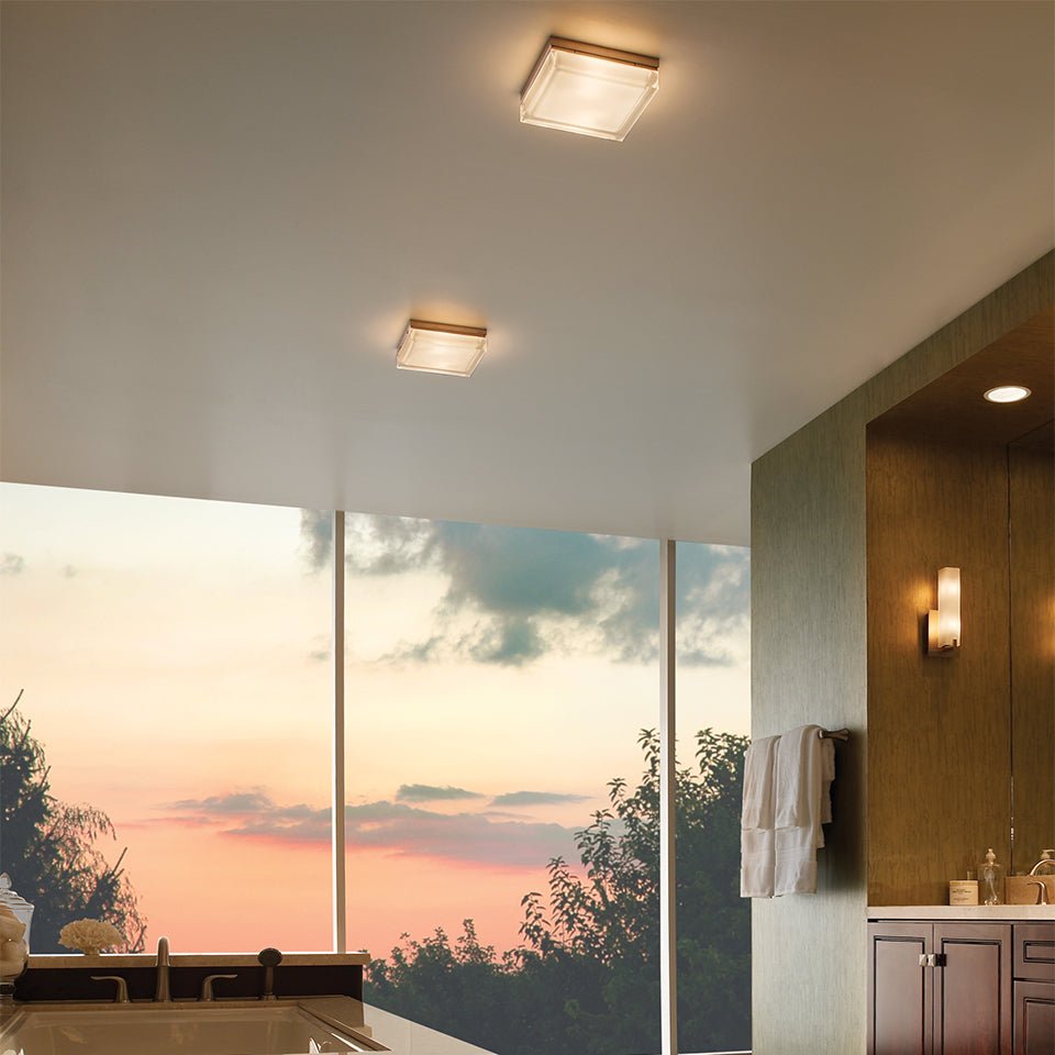 Plafonnier Boxie - Bronze antique 5.5" 3000K (Blanc doux) by Tech Lighting | Luminaires & cie