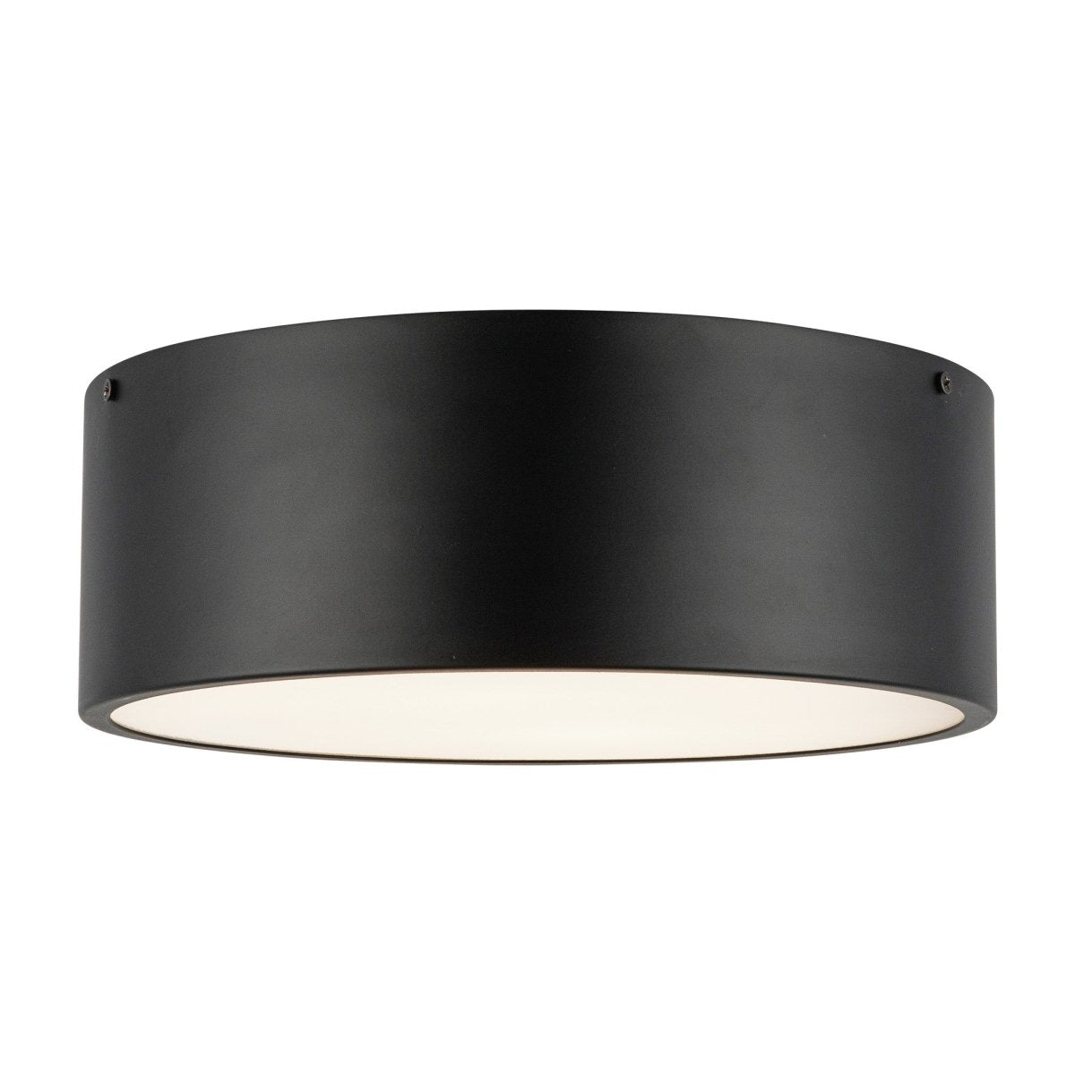 Plafonnier Brisbane - Noir mat 12" by Alora Lighting | Luminaires & cie