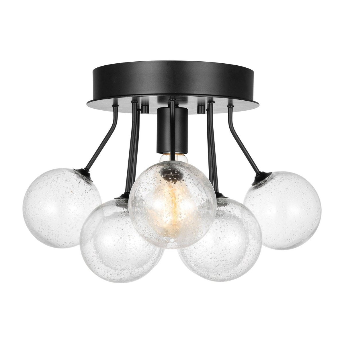 Plafonnier Bronzeville - Nickel brossé by Visual Comfort Studio | Luminaires & cie