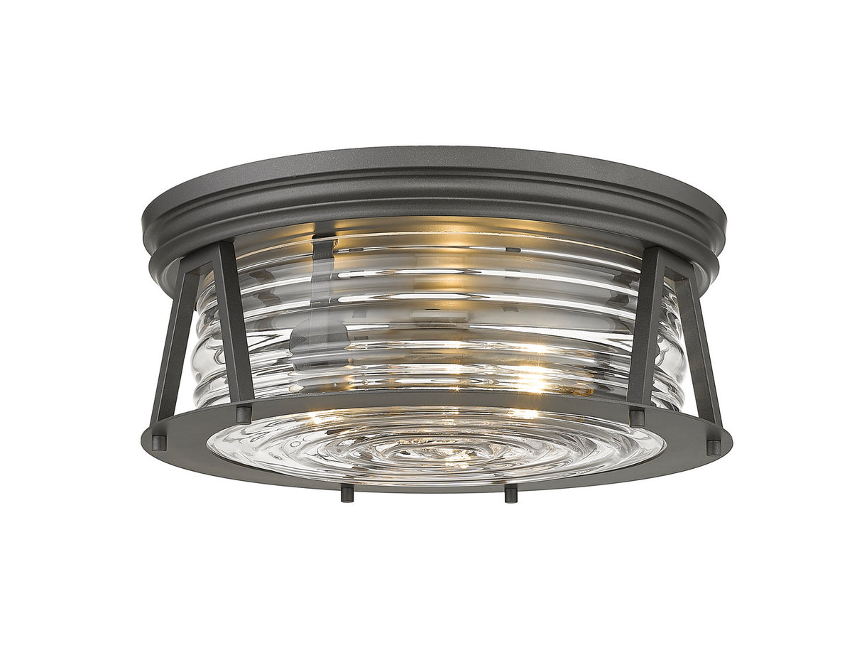 Plafonnier Cape Harbor Bronze, 16" – Z-Lite