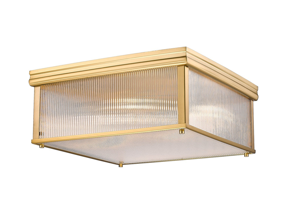 Plafonnier Carnaby Or moderne, 8" – Z-Lite