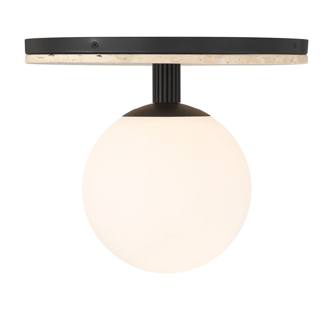 Plafonnier Carnagie Noir mat – Eurofase