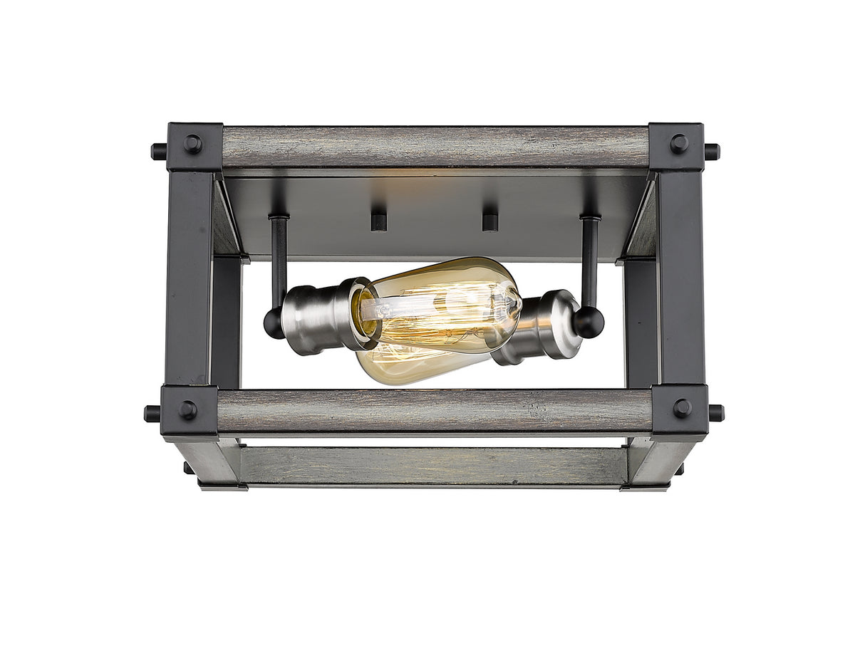 Plafonnier carré Kirkland 12" – vue 2