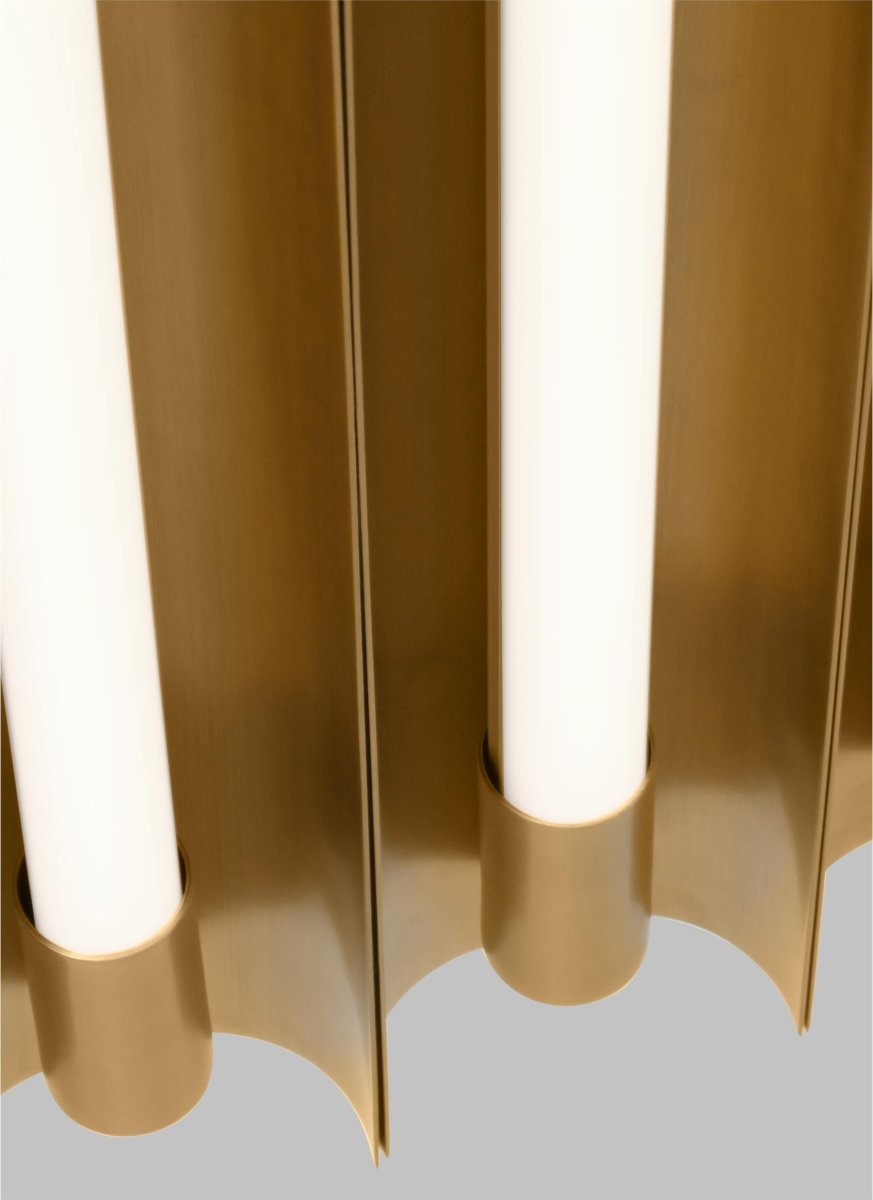 Plafonnier Carson - Laiton brûlé by Visual Comfort Studio | Luminaires & cie