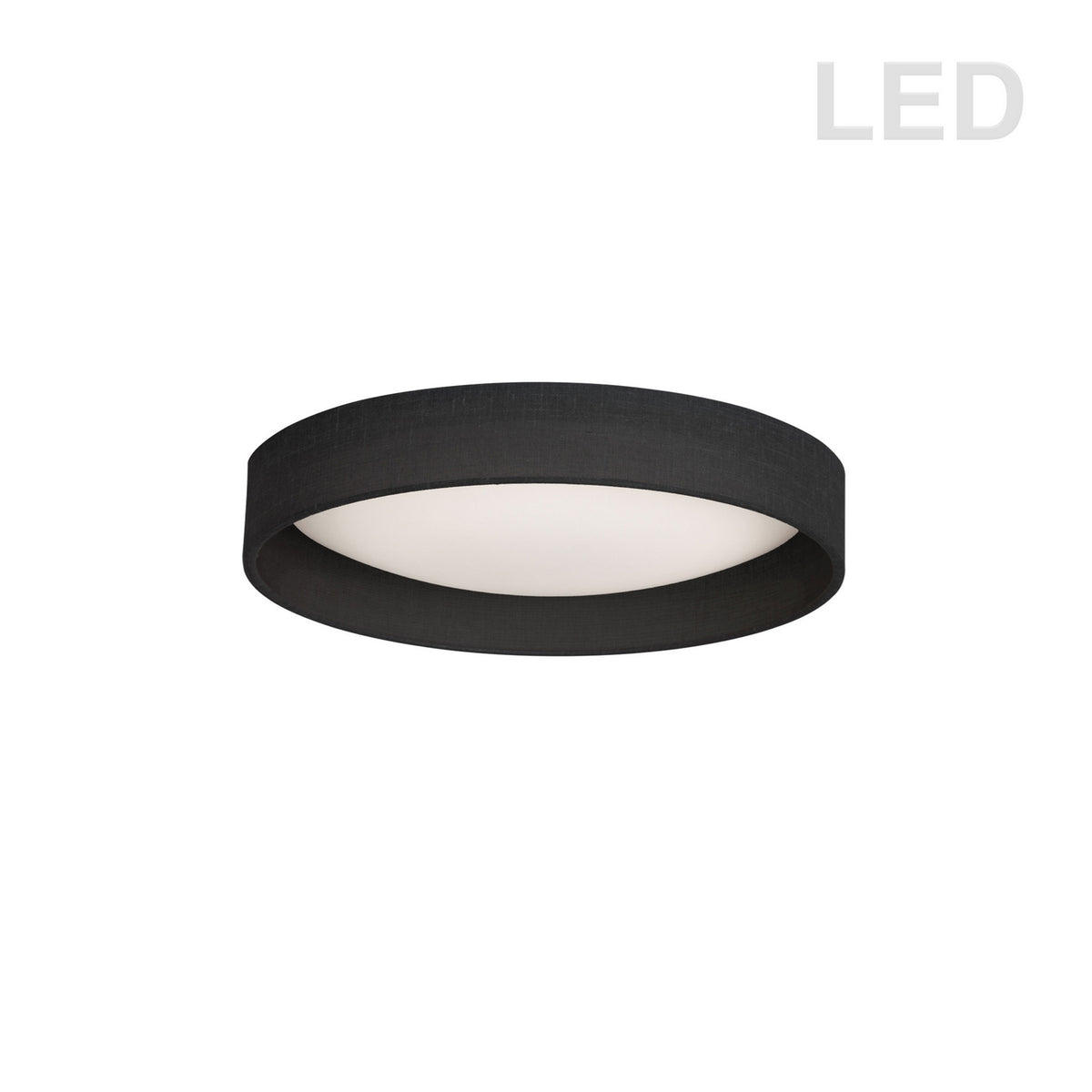 Plafonnier CFLD 11", Noir – Dainolite