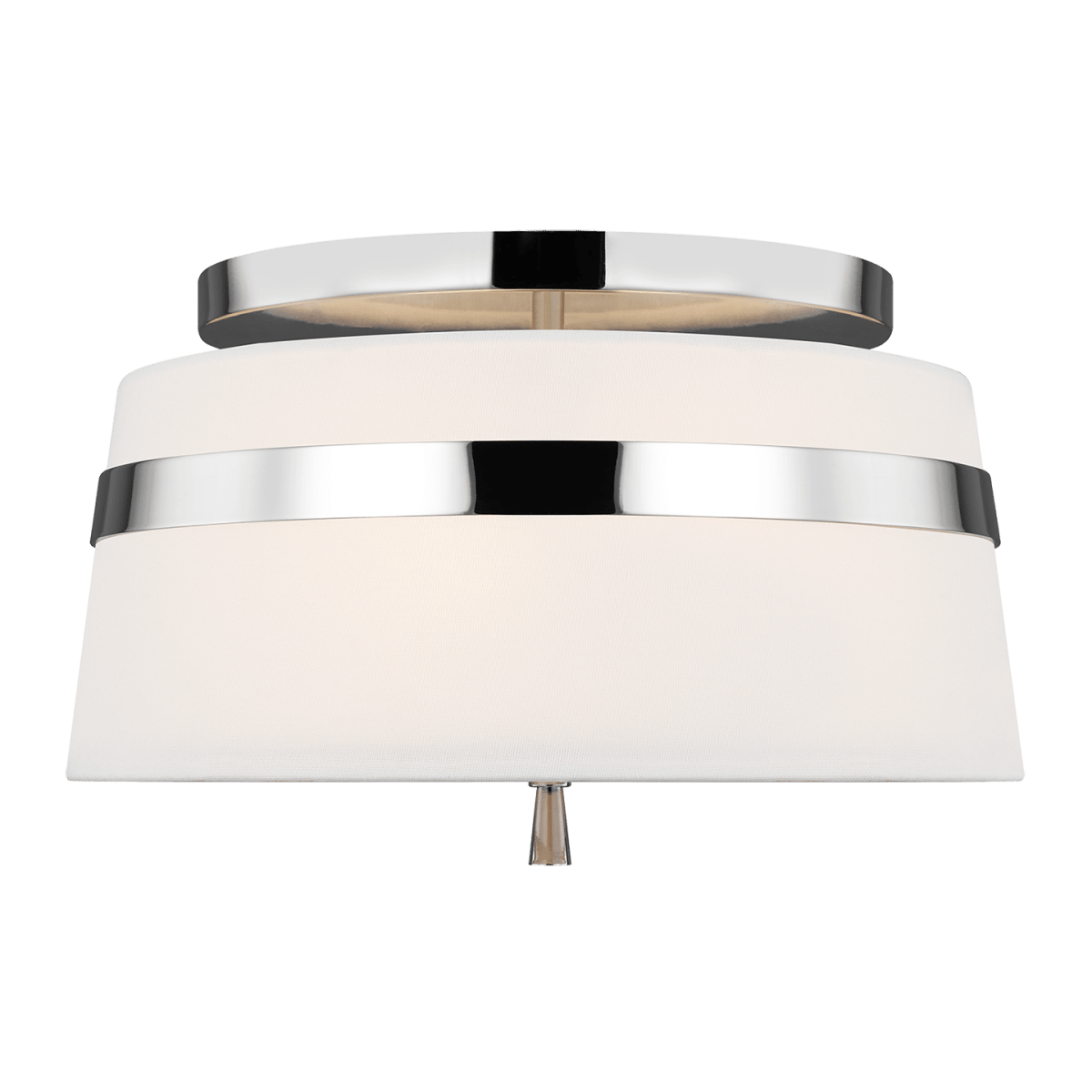 Plafonnier Cordtlandt - Nickel poli 14" by Visual Comfort Studio | Luminaires & cie