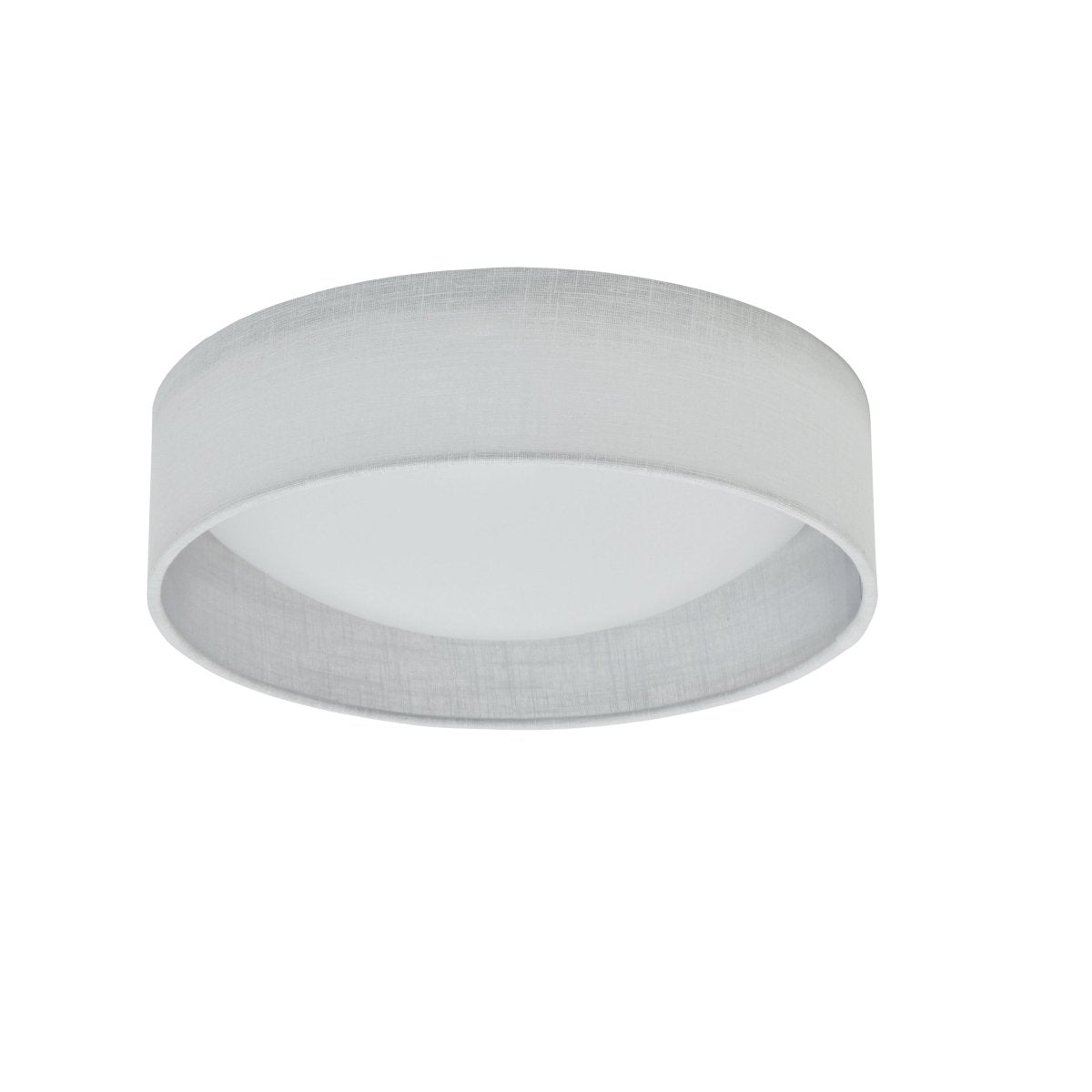 Plafonnier Corinne - Organza blanc 11" by Dainolite | Luminaires & cie