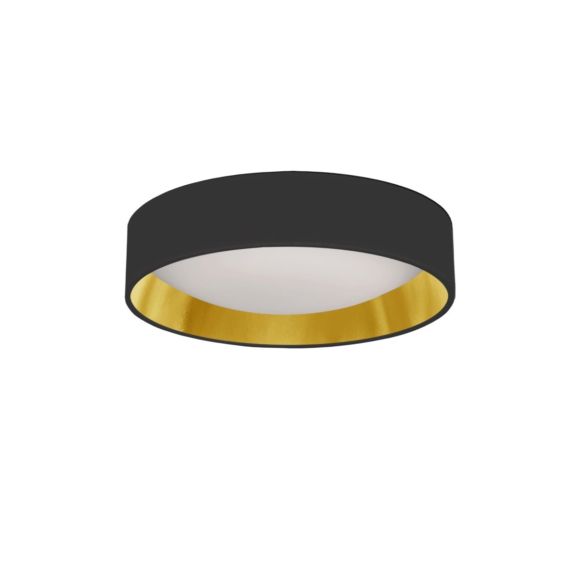 Plafonnier Corinne - Noir et or 11" by Dainolite | Luminaires & cie