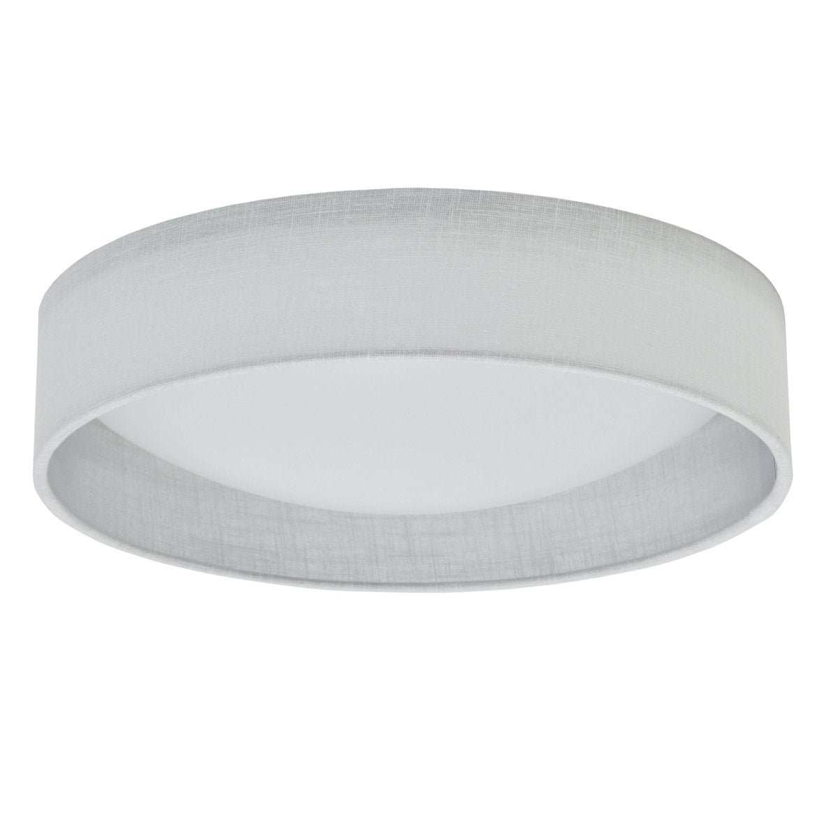Plafonnier Corinne - Organza blanc 15" by Dainolite | Luminaires & cie