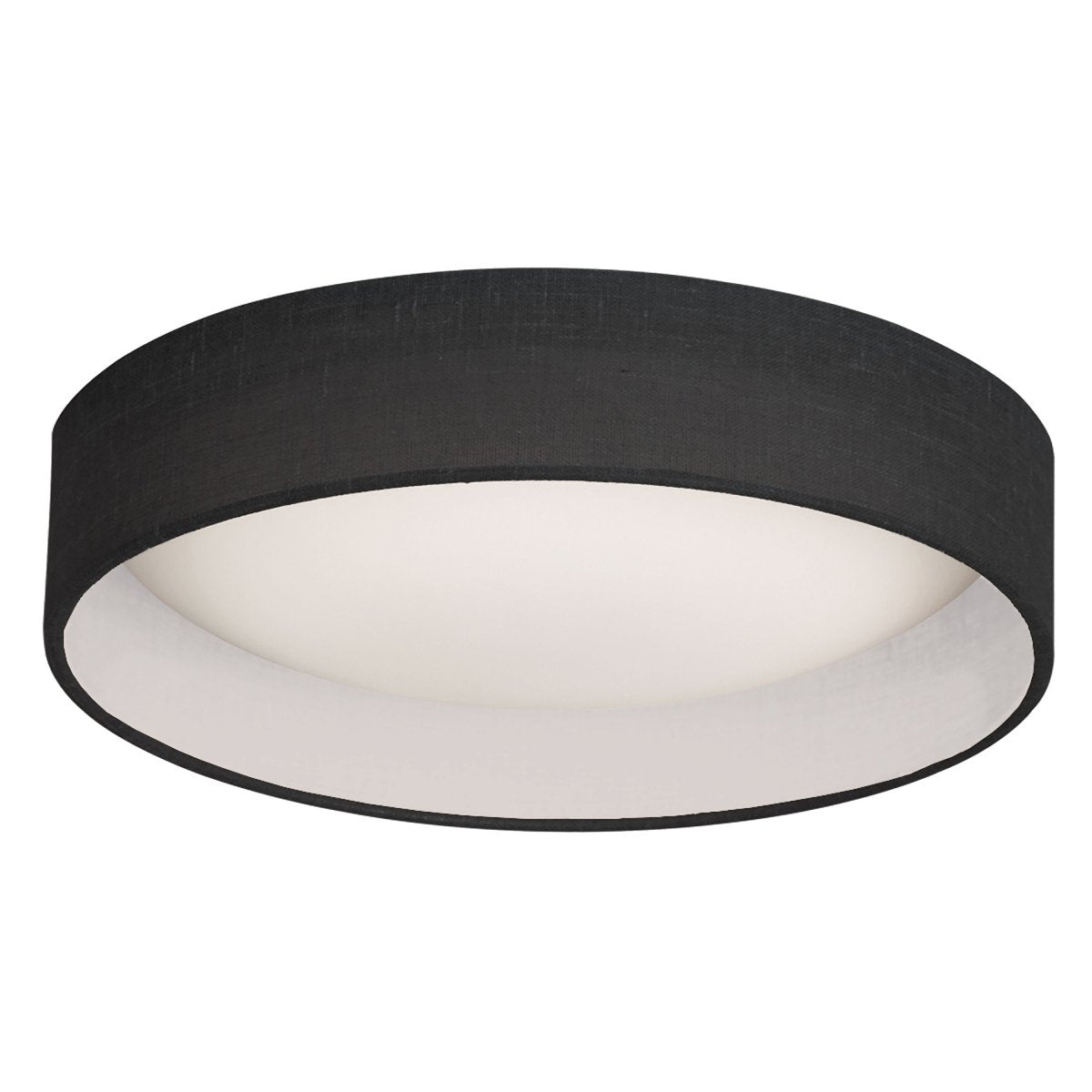 Plafonnier Corinne - Noir et blanc 15" by Dainolite | Luminaires & cie