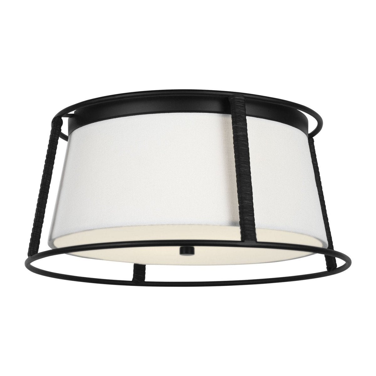 Plafonnier Cortes - Noir minuit by Visual Comfort Studio | Luminaires & cie
