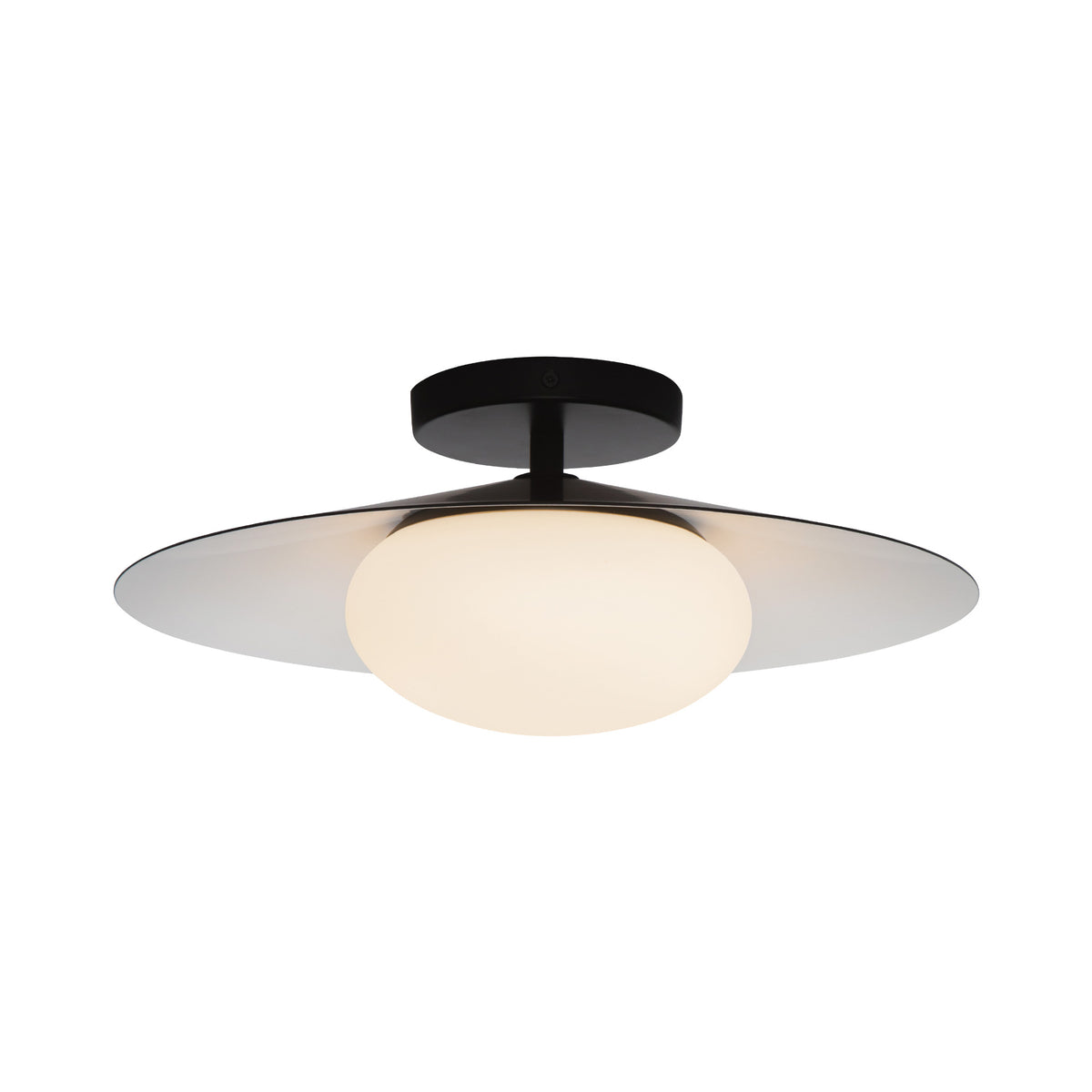 Plafonnier Cruz Noir / Blanc – vue 5
