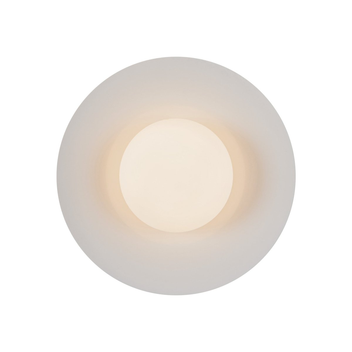 Plafonnier Cruz - Métal - noir / blanc by Kuzco Lighting | Luminaires & cie