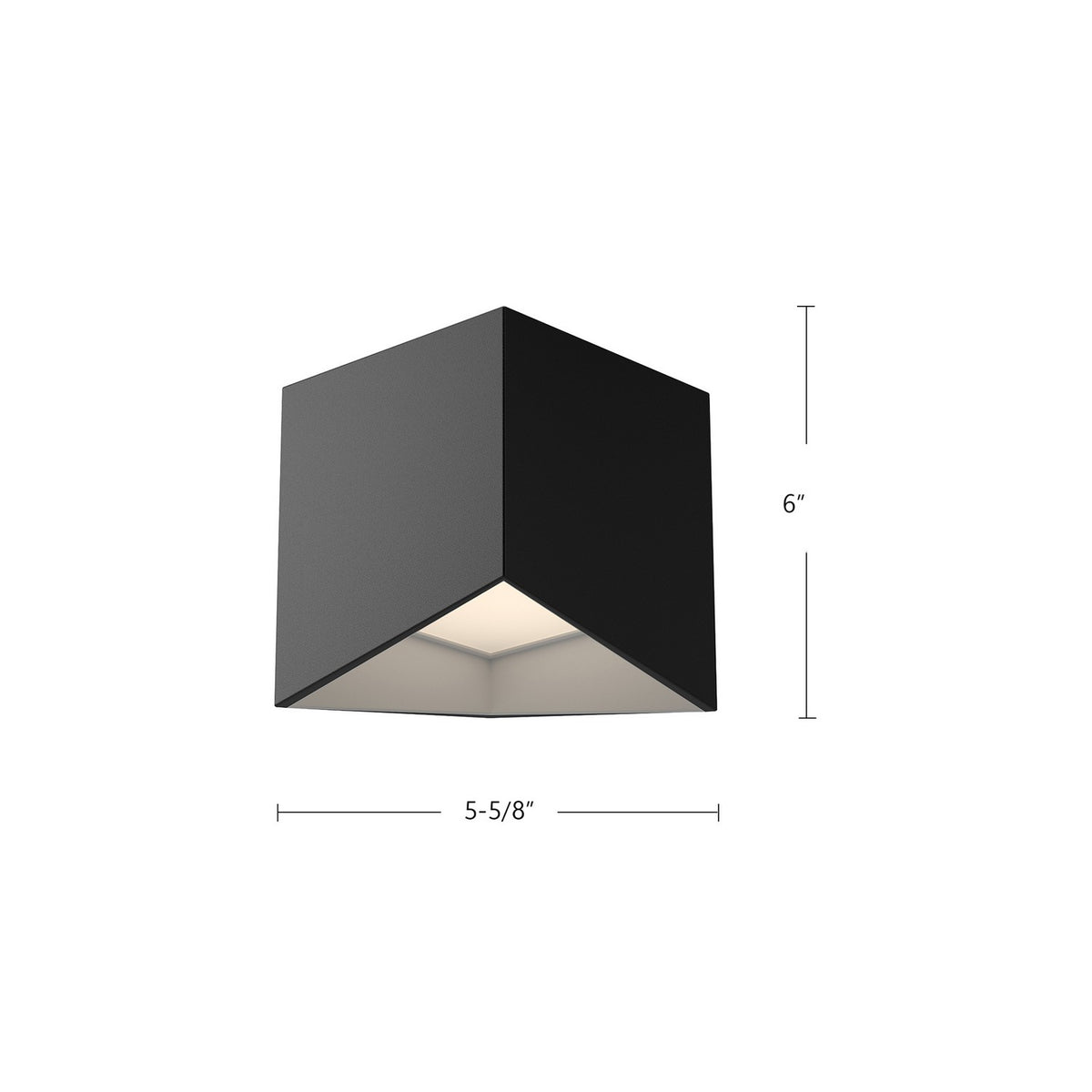 Plafonnier Cubix – vue 2
