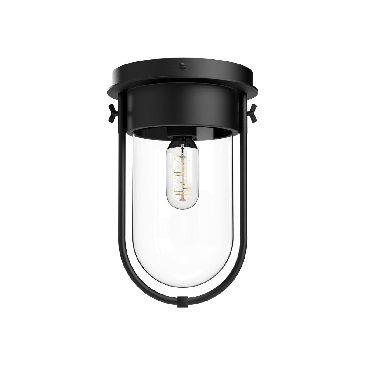 Plafonnier Cyrus - Noir mat by Alora Lighting | Luminaires & cie