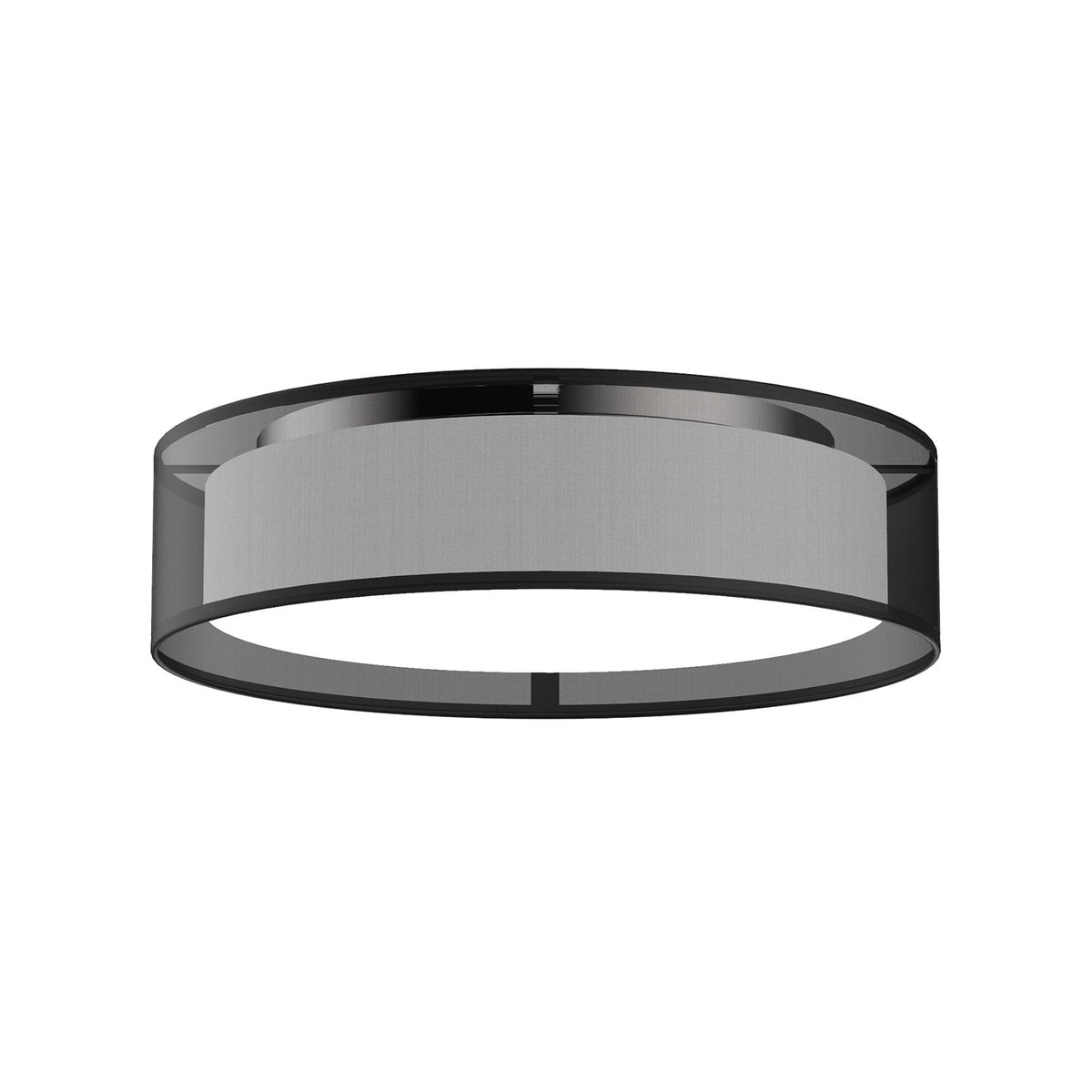 Plafonnier Dalton Noir Organza, 16" – Kuzco Lighting