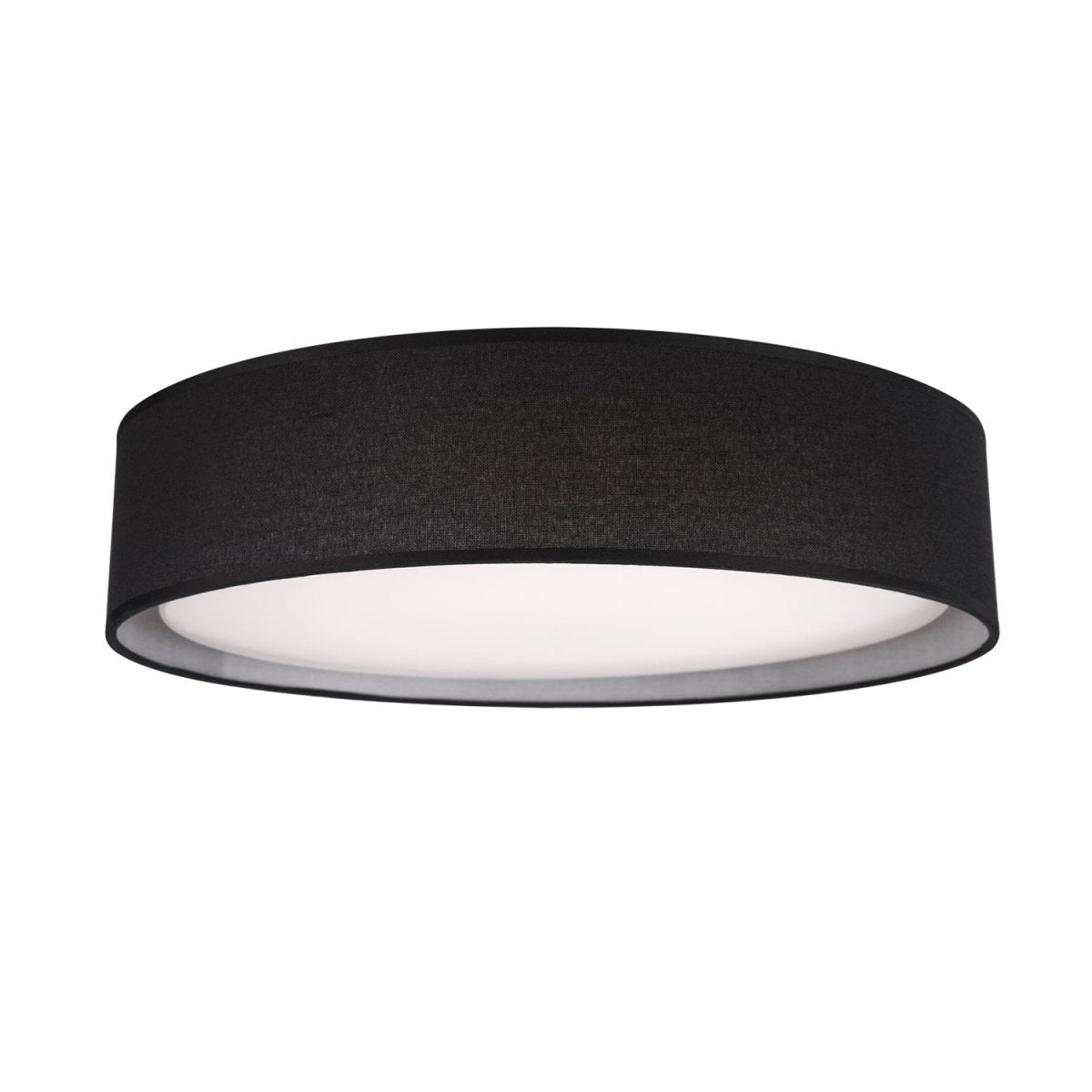 Plafonnier Dalton - Noir 16" 5CCT/2700°K/3000°K/3500°K/4000°K/5000°K by Kuzco Lighting | Luminaires & cie