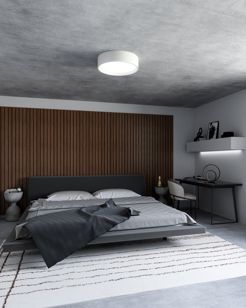 Plafonnier Dalton - Blanc 20" 3000°K by Kuzco Lighting | Luminaires & cie