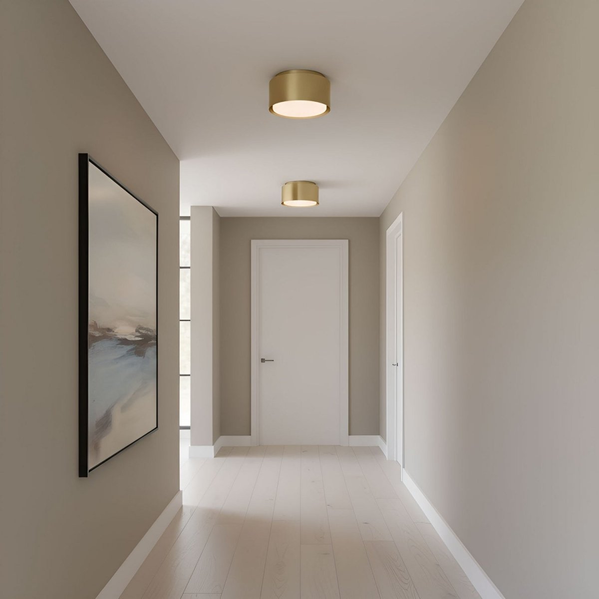 Plafonnier Dartmore - Laiton satiné 18" by Visual Comfort Studio | Luminaires & cie