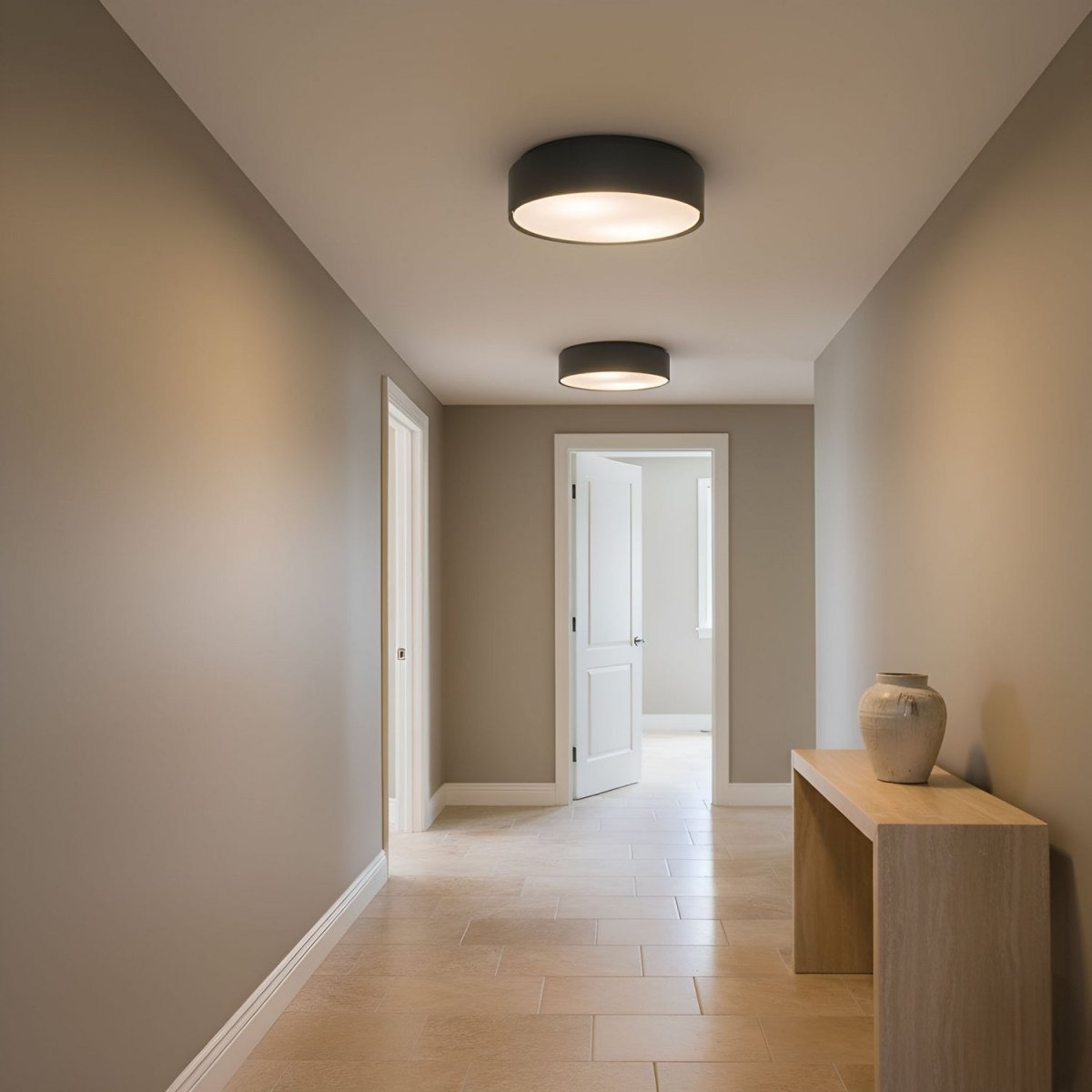 Plafonnier Dartmore - Laiton satiné 18" by Visual Comfort Studio | Luminaires & cie