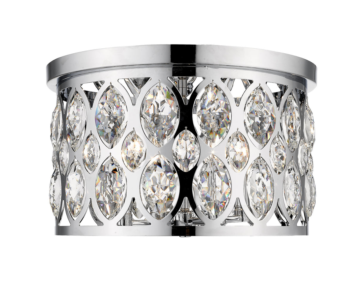 Plafonnier Dealey Chrome, 15 3/4" – Z-Lite
