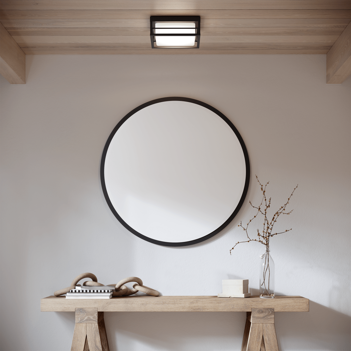 Plafonnier Dearborn - Noir de minuit 10" by Visual Comfort Studio | Luminaires & cie