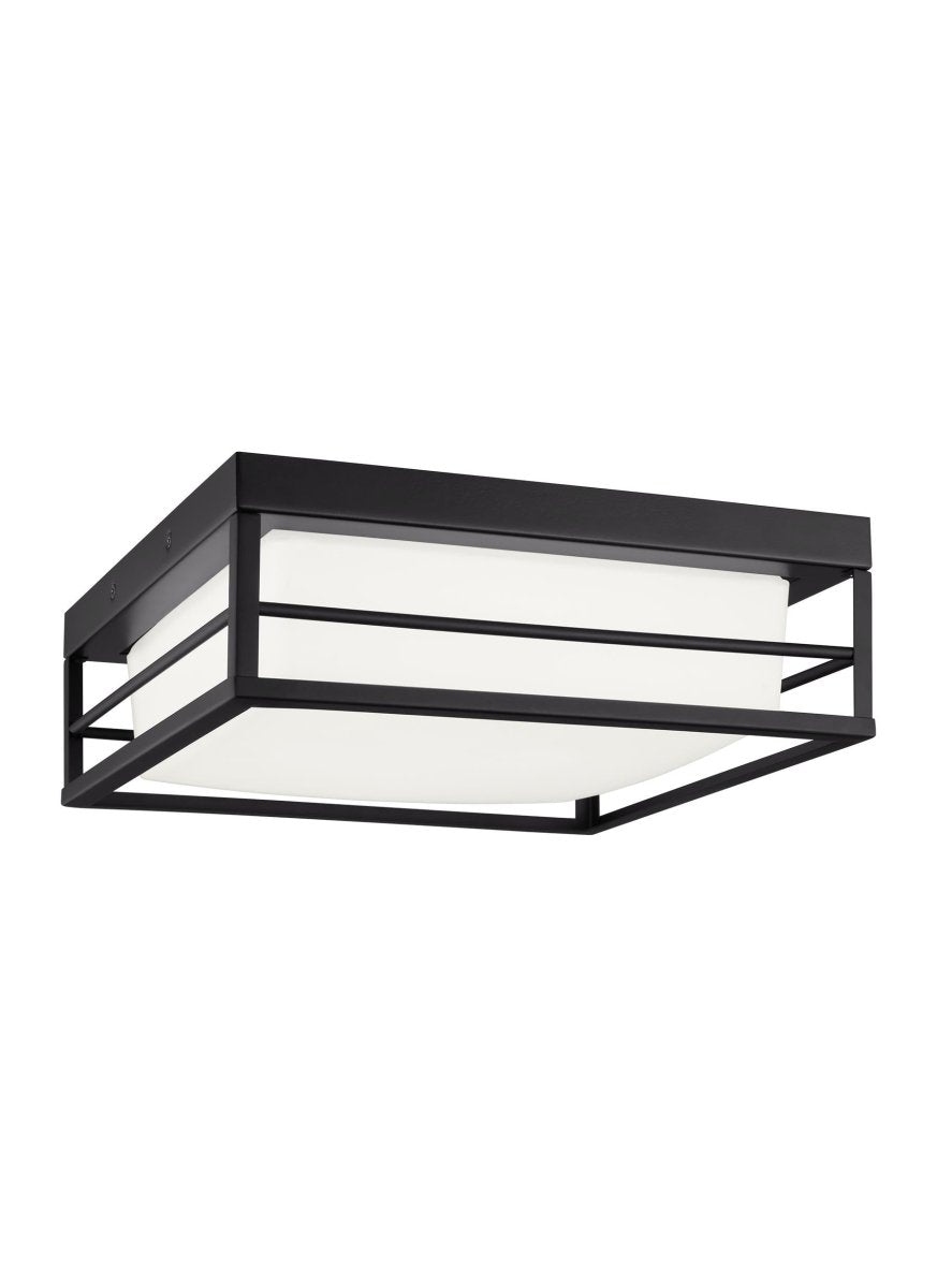 Plafonnier Dearborn - Noir de minuit 12" by Visual Comfort Studio | Luminaires & cie