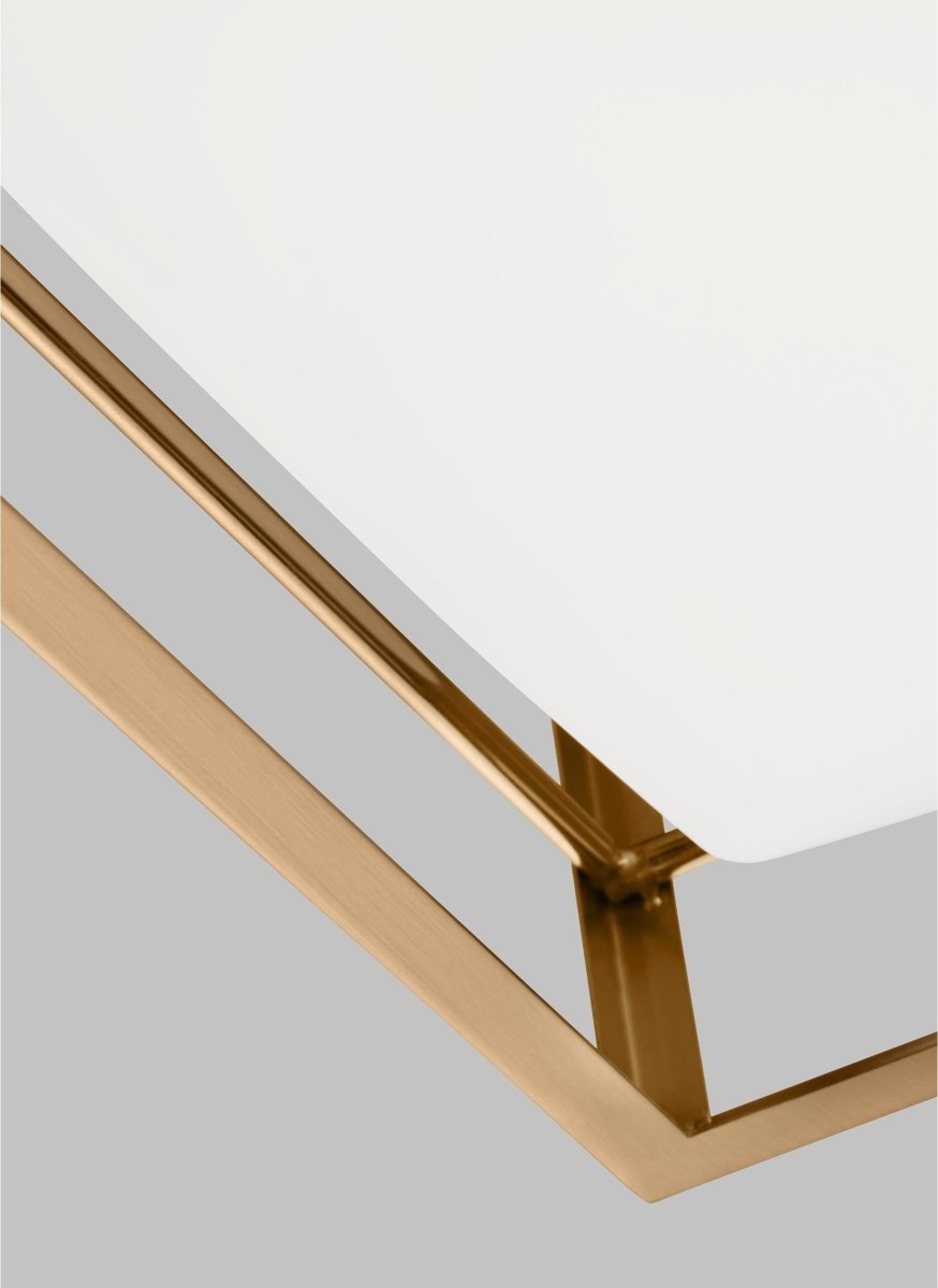 Plafonnier Dearborn - Laiton satiné 12" by Visual Comfort Studio | Luminaires & cie