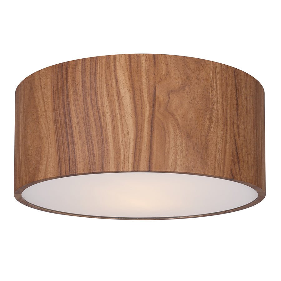 Plafonnier Dexter - Noir mat 13" by Canarm | Luminaires & cie