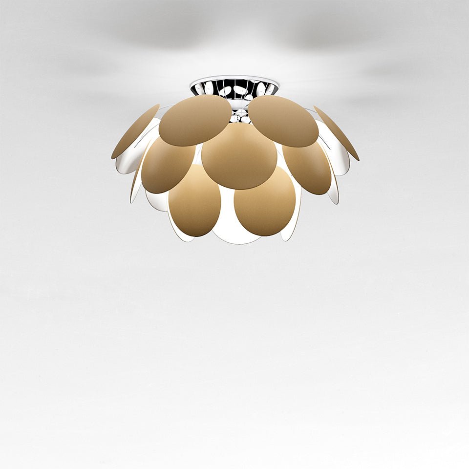 Plafonnier Discoco - Beige mat Discocó 53 (21") by Marset | Luminaires & cie