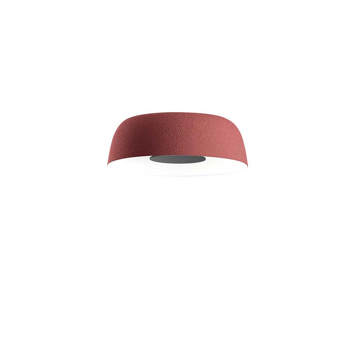 Plafonnier Djembé - Rouge Djembé C 42.13 (15.75"Ø x 5.25") 0 - 10V by Marset | Luminaires & cie