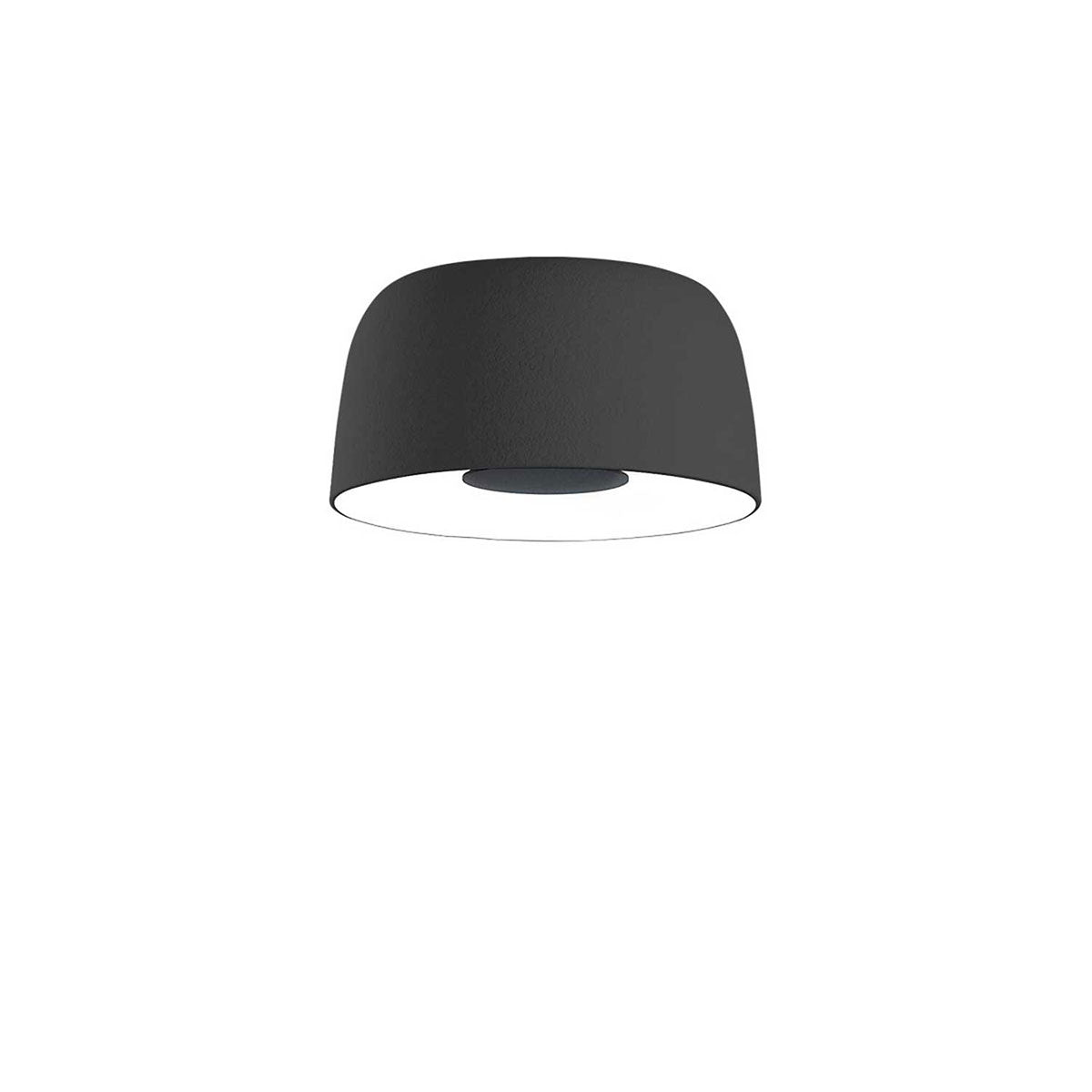 Plafonnier Djembé - Gris Djembé C 42.21 (16.25"Ø x 8.25") 0 - 10V by Marset | Luminaires & cie
