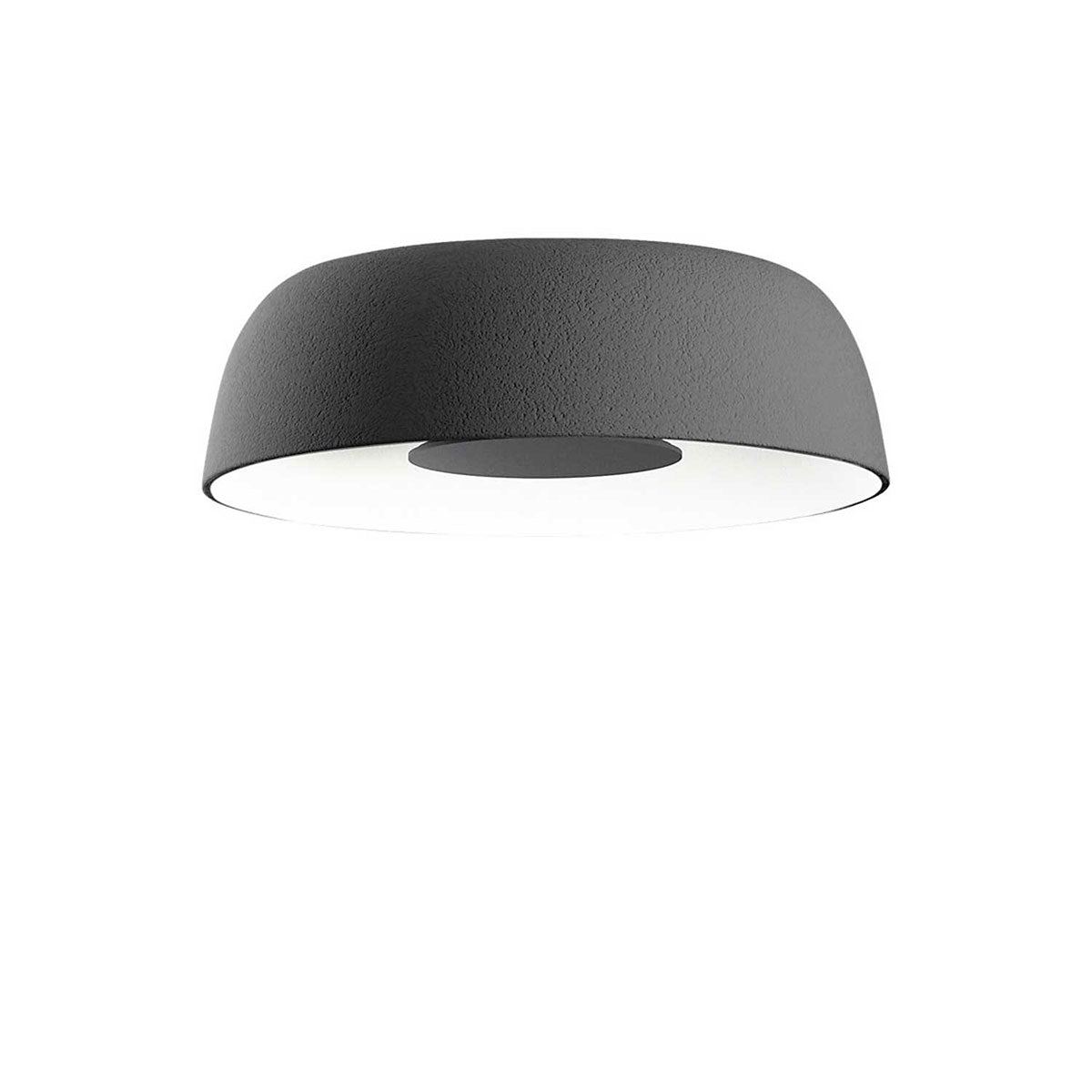 Plafonnier Djembé - Gris Djembé C 65.23 (24.75"Ø x 9") TRIAC by Marset | Luminaires & cie