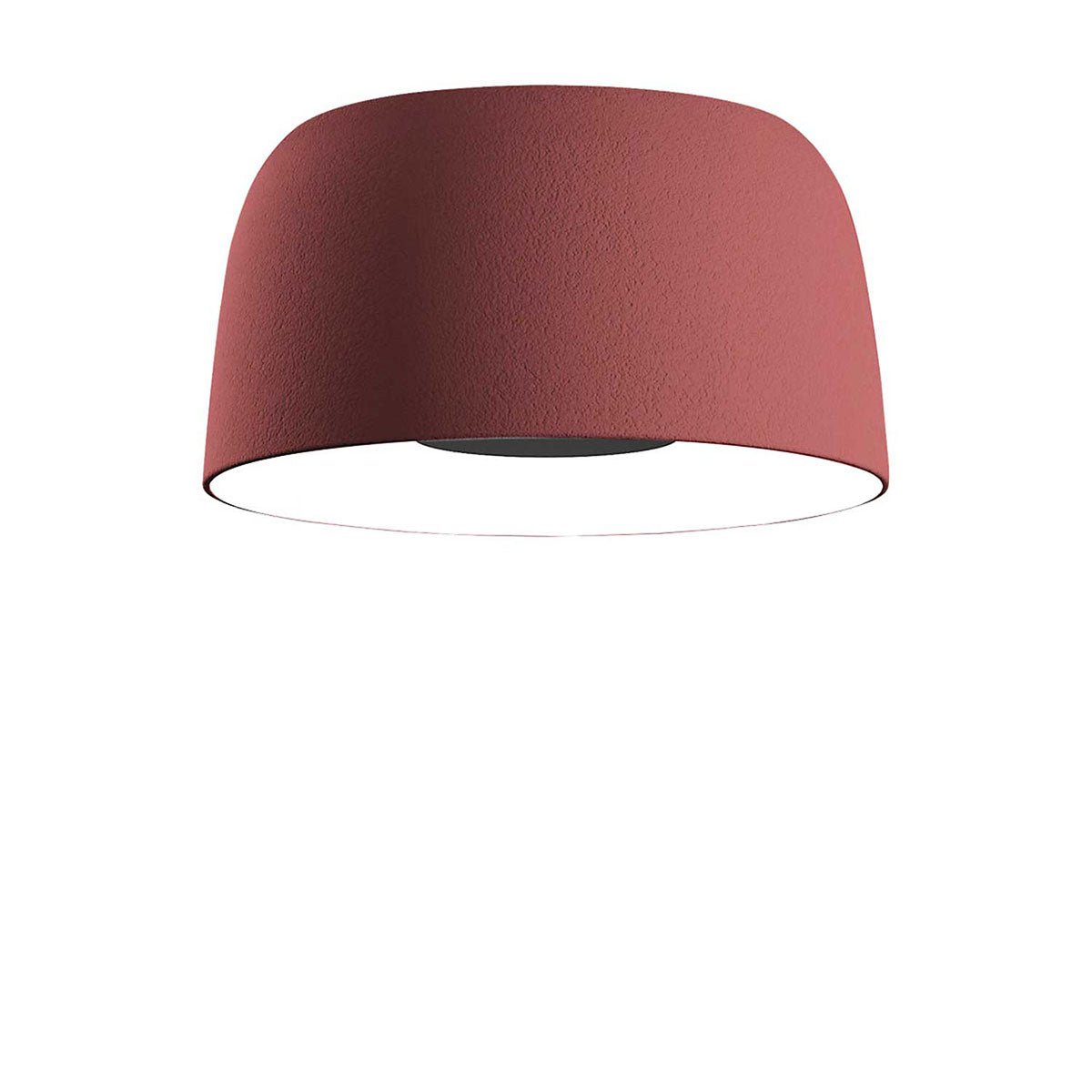 Plafonnier Djembé - Rouge Djembé C 65.35 (25.5"Ø x 13.75") TRIAC by Marset | Luminaires & cie