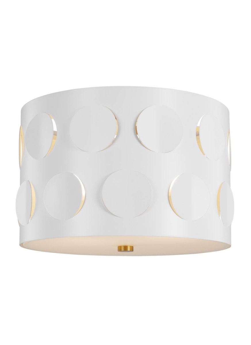 Plafonnier Dottie - Laiton brûlé 13 1/8" by Visual Comfort Studio | Luminaires & cie