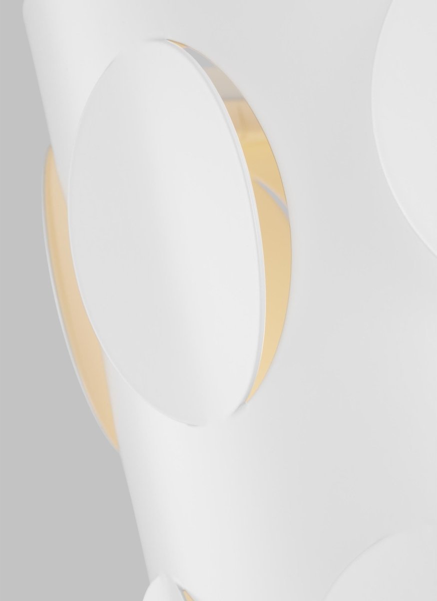 Plafonnier Dottie - Blanc mat 13 1/8" by Visual Comfort Studio | Luminaires & cie