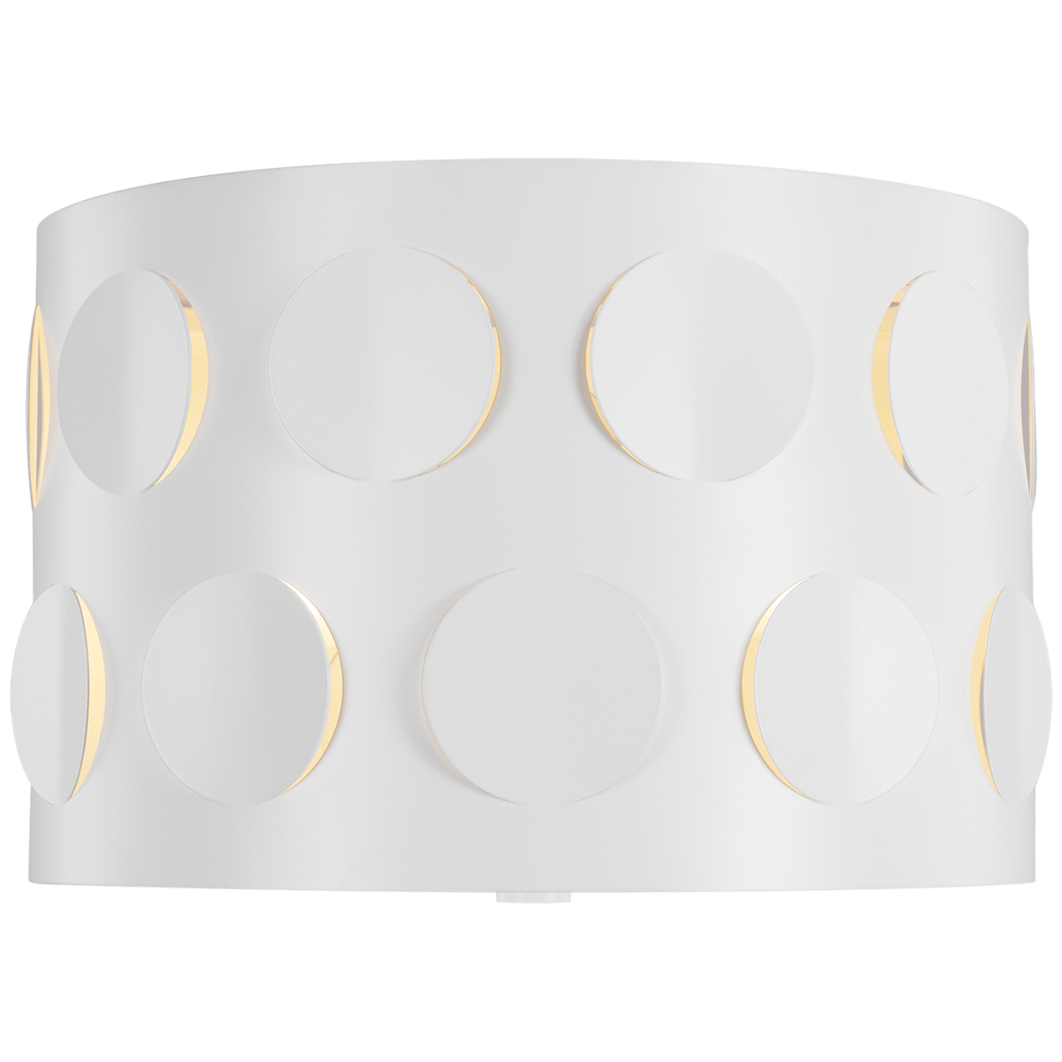 Plafonnier Dottie - Blanc mat 13 1/8" by Visual Comfort Studio | Luminaires & cie