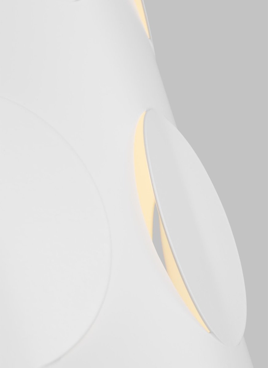 Plafonnier Dottie - Nickel poli 13 1/8" by Visual Comfort Studio | Luminaires & cie