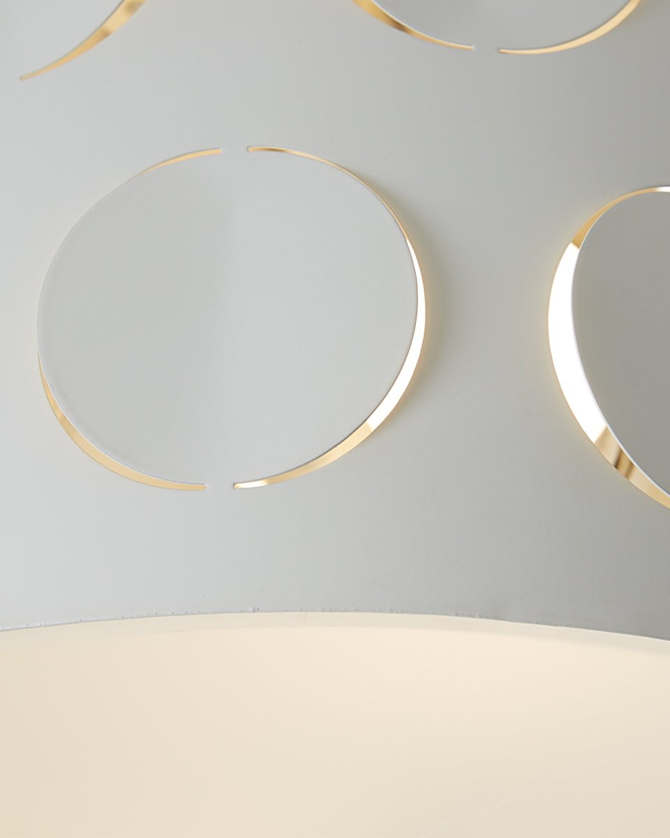 Plafonnier Dottie - Nickel poli 13 1/8" by Visual Comfort Studio | Luminaires & cie