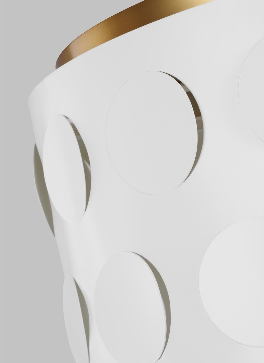 Plafonnier Dottie - Laiton brûlé 17 7/8" by Visual Comfort Studio | Luminaires & cie